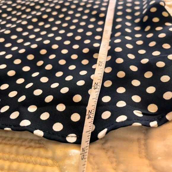 Kenar black white dots blouse - Picture 6 of 9